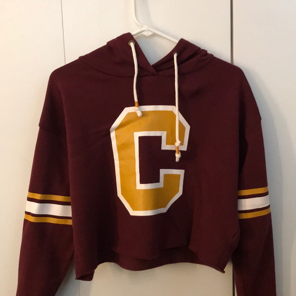 Cropped C Hoodie